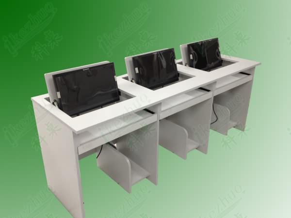 翻轉(zhuǎn)電腦桌，學(xué)校電腦桌，學(xué)生電腦桌